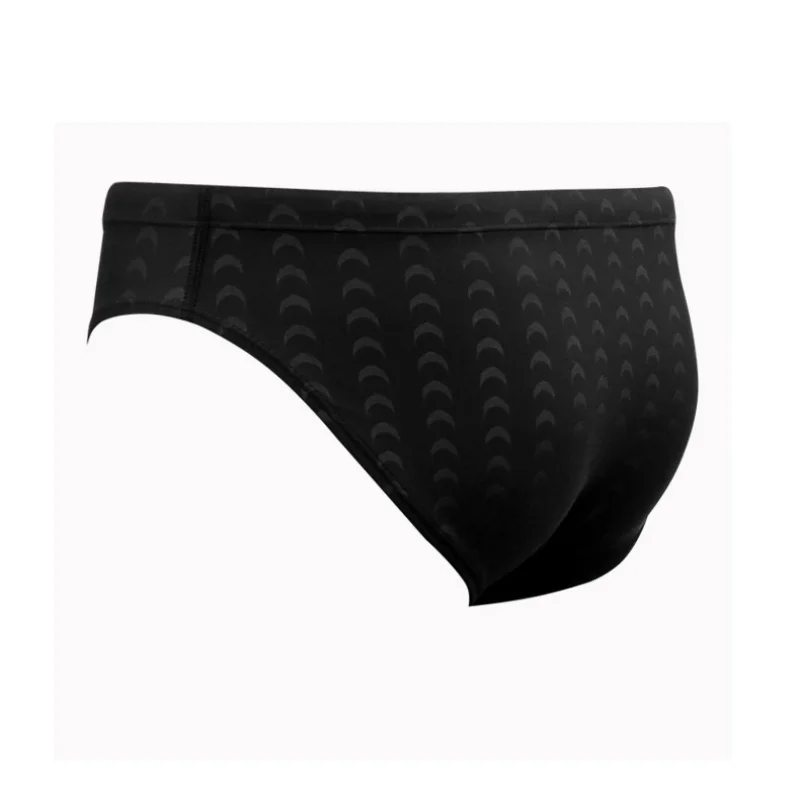 Boy Professional Shark Skin Swim Trunks Competition Boxer Briefs Men Sport Trunks Shorts Swimwear Quick Dry Swimsuit