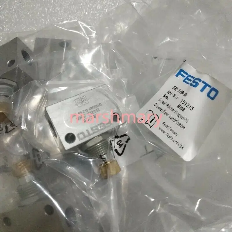 1pc New FESTO solenoid valve GR-1/8-B 151215