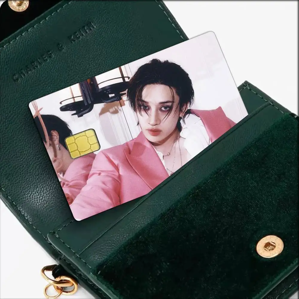 B-Bang Singer C-Chan   Waterproof Film Skin Cover Credit Card Stickers Debit Front Bank Bus Pass
