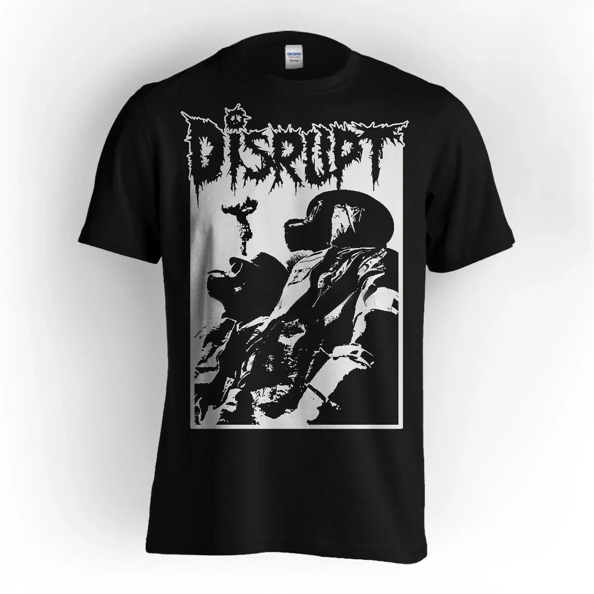 DISRUPT Gas Masks NEW T-Shirt SMLXLXXL DISCHARGE CONSUME STATE OF FEAR