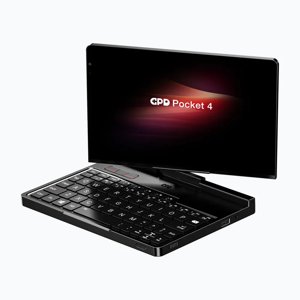 GPD pocket4 mini computadora portátil pequeña de juegos de operación y mantenimiento portátil pantalla táctil de 8,8 pulgadas