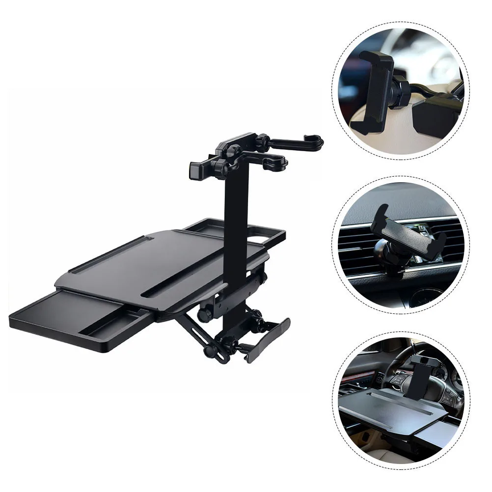 

1 set Car Seat Tray Table Foldable For Vehicle Use Auto Dining Cup Holder Compatible With Most Cars Camping Organizer