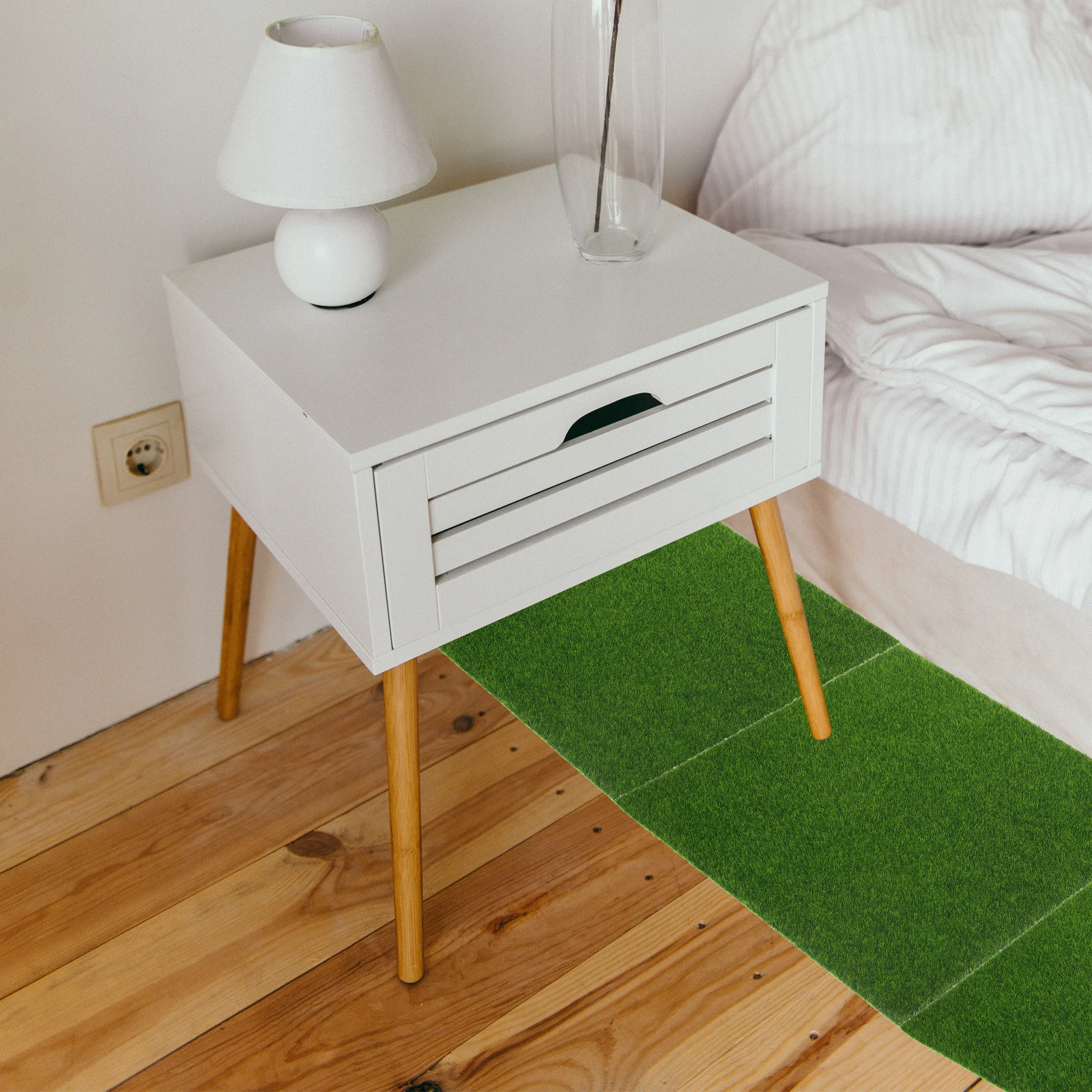 5 stücke Kunstrasen PVC Stoff Simulierte Rasen Micro Landschaft Zubehör Gefälschte Moos Rasen Wohnkultur Mini Garten DIY Handwerk