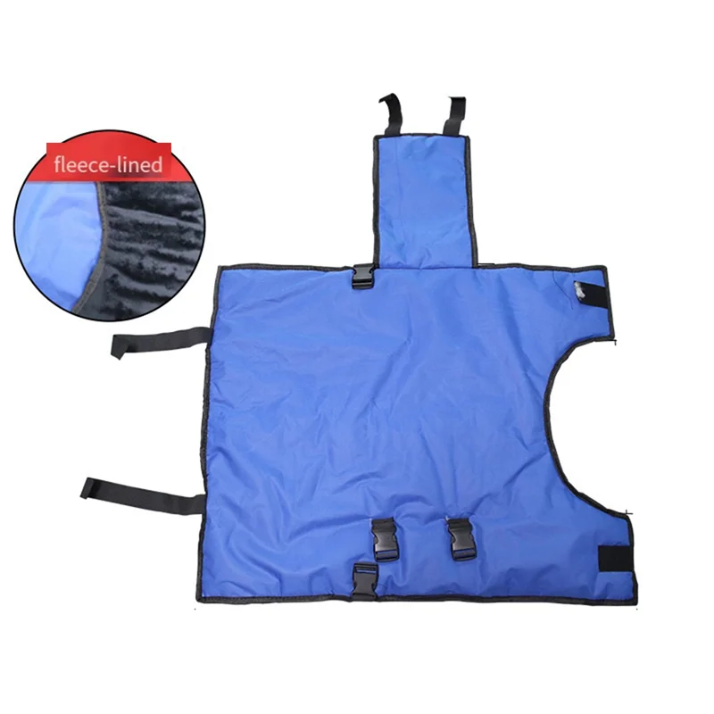 AT51-Waterproof Cobertor de proteção para gado Macio à prova de vento Jaqueta quente para panturrilha Jaqueta de proteção para panturrilha espessada