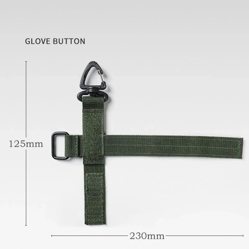 

Glove Strap Key Ring Holder Strap Gloves Safety Leash Strap Adjustable Work Glove Holder Quick-release Swivel Hook