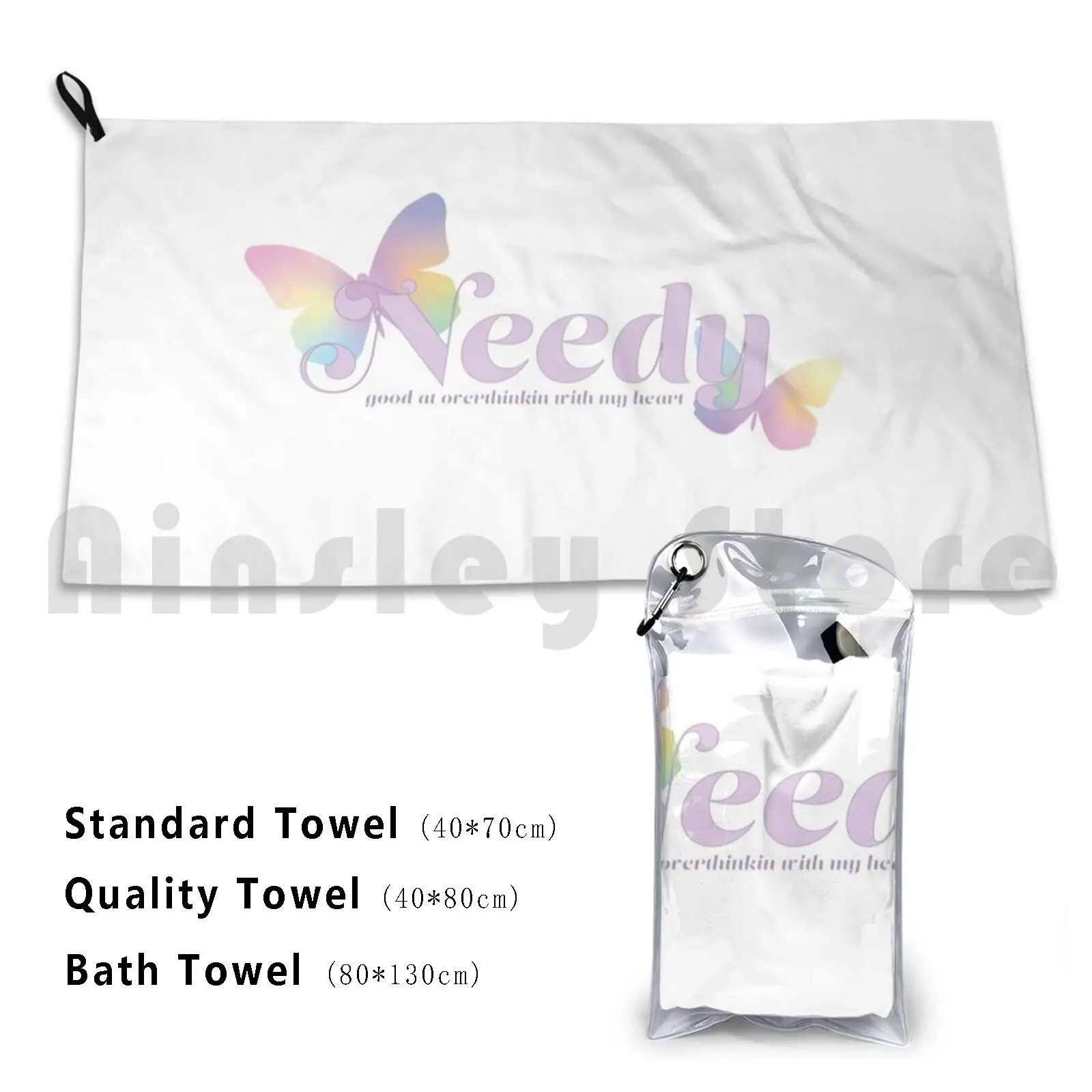 المحتاجة قوس قزح الفراشة منشفة استحمام وسادة الشاطئ أريانا أري المحتاجة شكرا لك التالي الحلي قوس قزح كلمات الموسيقى اللطيفة