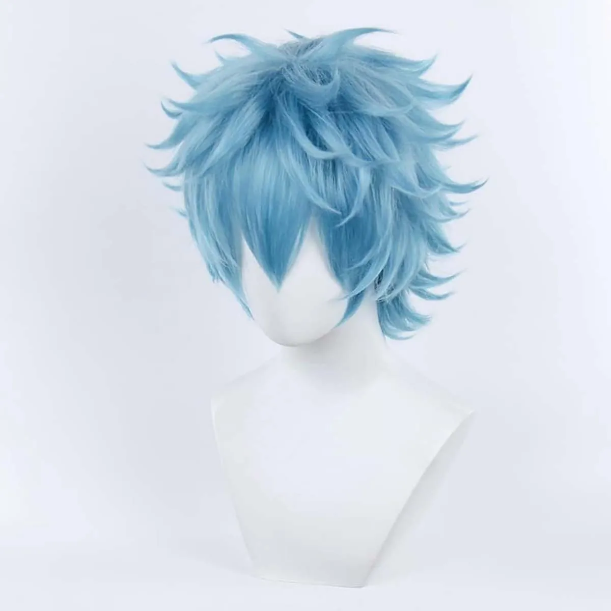 Halloween Party Costume Accessory Tokyo Revengers Cos Kawata Nahoya Short Orange Blue Hair Wig