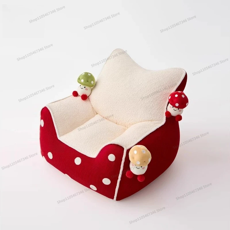 For New Cartoon Creative Lazy Sofa, Reclining and Sleeping Single Sofa, Comfortable Nap Recliner on The Balcony
