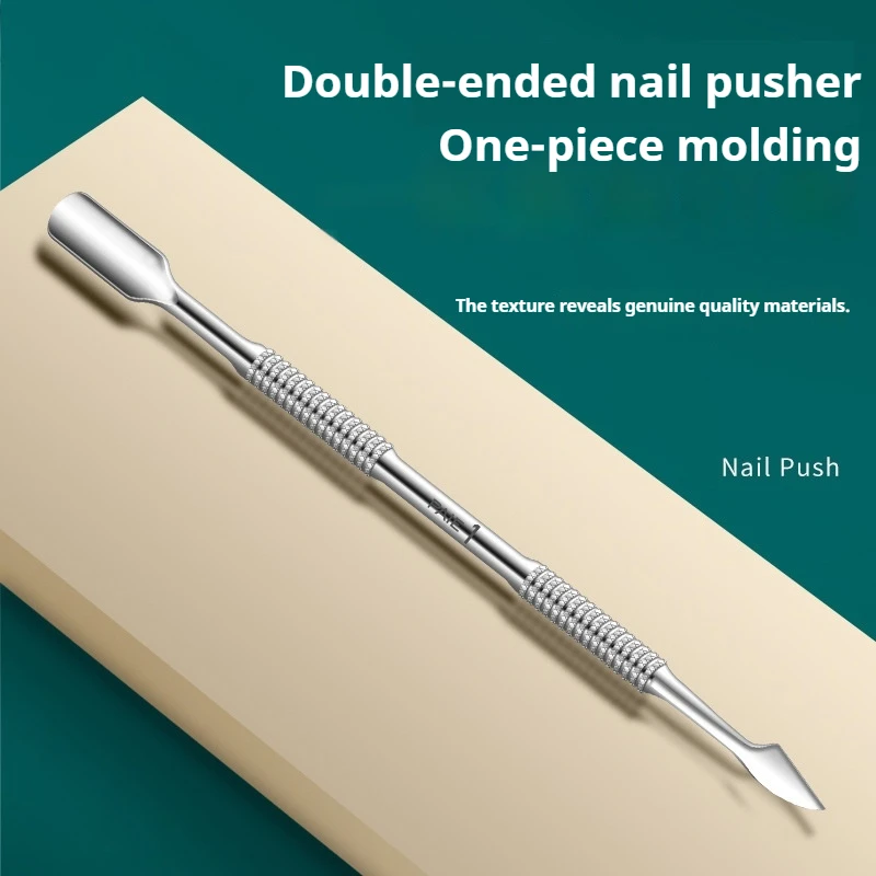 CNK Hook Type Cuticle Pusher Nail Polish Polish Peeler Scraper Remover Gel Nail Stainless Steel Clean Manicure Tool for Nail Art