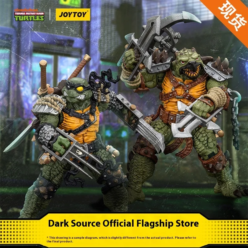 

Joytoy Ninja Turtles - Shredder And Tokka 1:18 Full-Mobile Soldier Model Figure Animation Movie Surrounding Landscape Ornaments