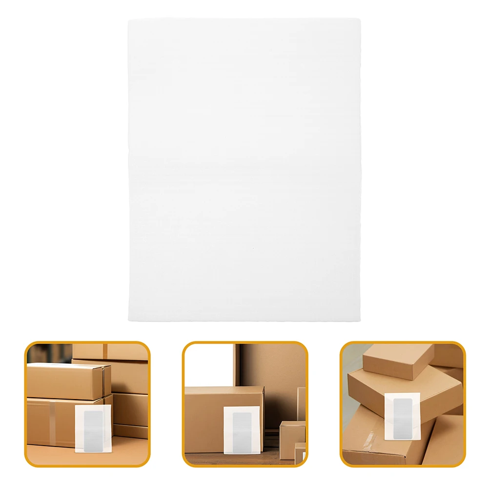 

100pcs 7x14cm Foam Board Packing Supplies Lightweight Moving Materials White Cushioning Foam Packaging Bags for Electronics