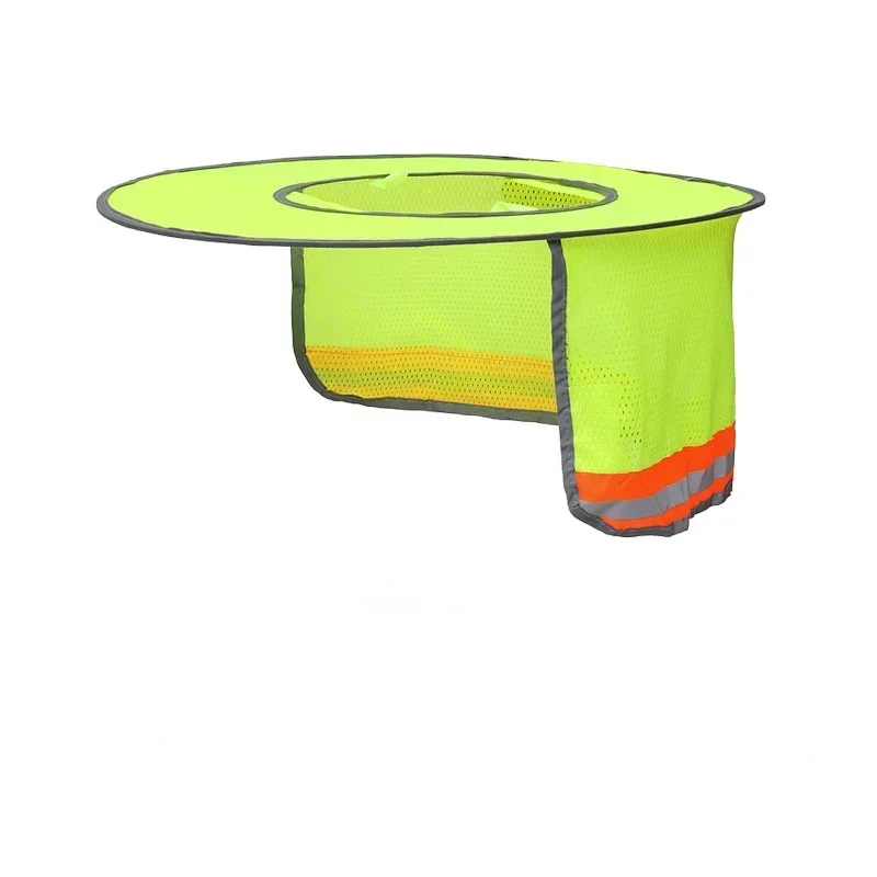 Hard Hat Neck Shield Reflective Protection for Construction Workers, Prevent Sunburn, Summer Sun Shade
