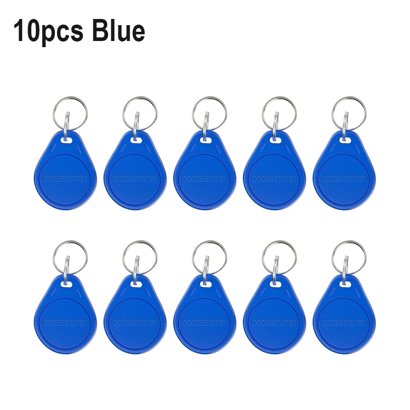 5/10 قطع من رقائق NFC الذكية للتحكم في الوصول بموجات الراديو، سلاسل مفاتيح نسخ قابلة لإعادة الكتابة 0 منطقة، علامات نسخ 13.56 ميجا هرتز، ناسخة S50