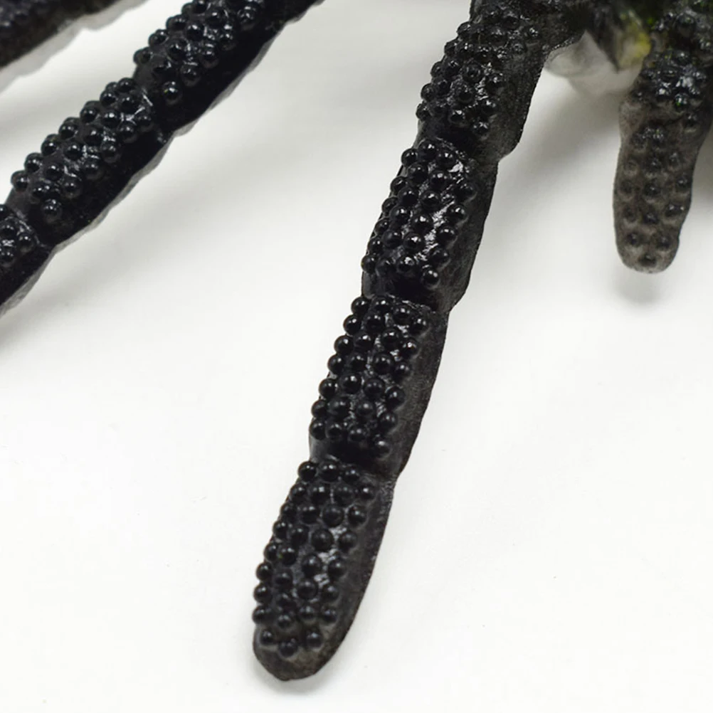 

5 pcs Simulation Big Spider Fake Soft Rubber Halloween Tricky Horror Prop TPR Material Realistic Shape Room Office