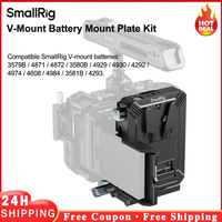 SmallRig V-Mount Battery Mount Plate for Mirrorless DSLR Cameras for SmallRig VB50 VB99 VB99 Pro VB155 Mini V Mount Battery 5227