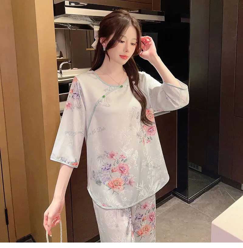 

Satin Summer Nightgowns Night Dress Night Dresses Robe Lounge Lady Elegant Women Pijama Sleepwear Pajama Nightwear Pyjama Sleep