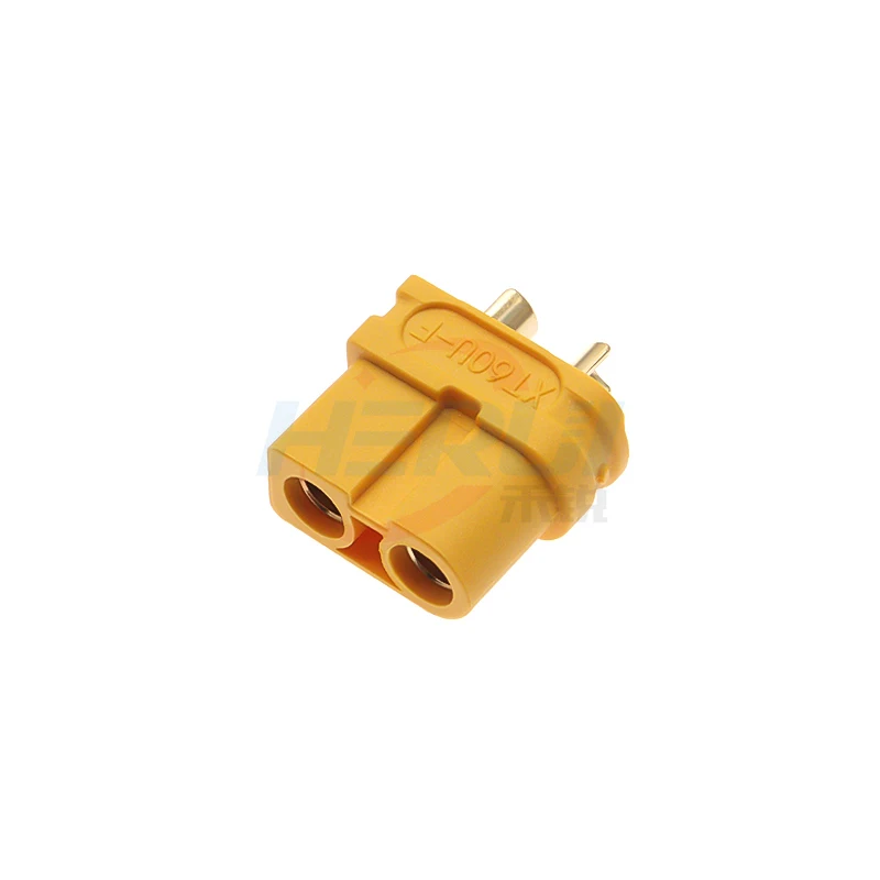 5pcs XT60U connector  Male/Female test  Gold plated model plane lithium battery charging interface XT60U-M/F welding wire typ