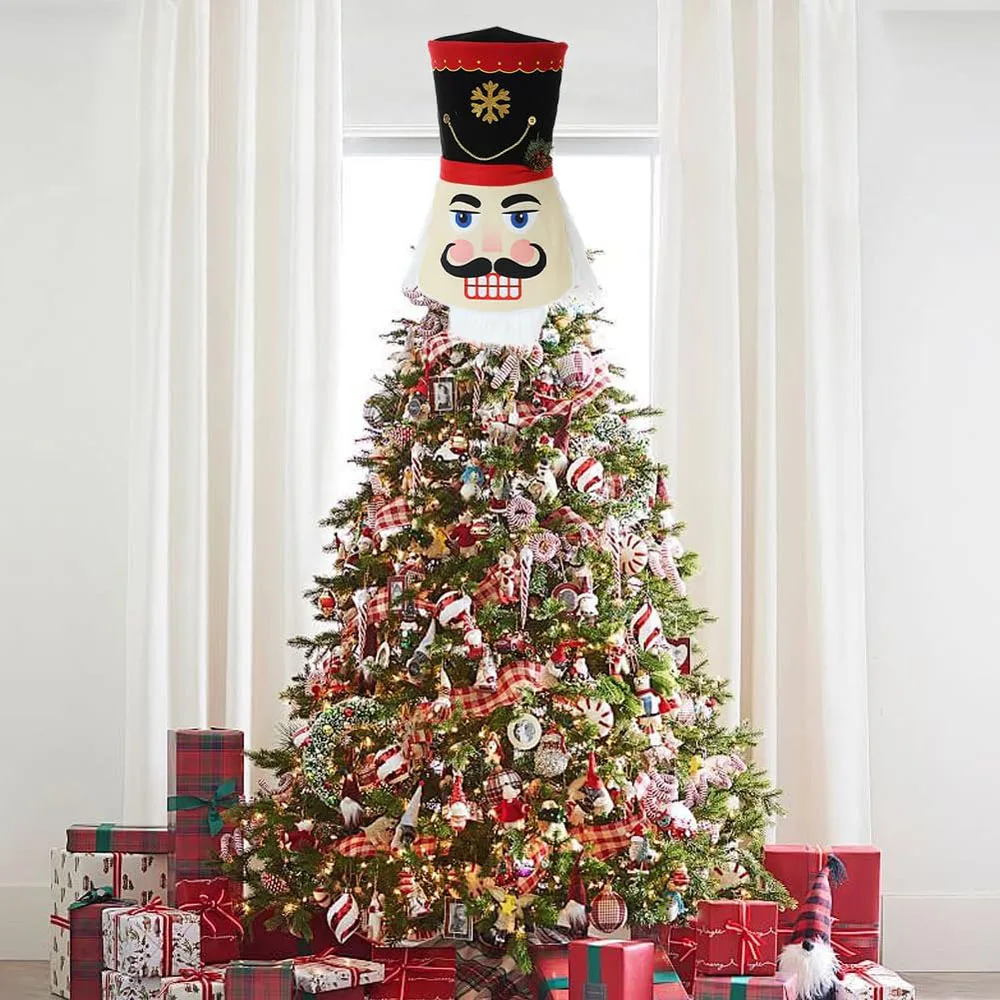 

Walton Soldier Hat Christmas Tree Top Decoration Walnut Unique Home Holiday Festive Ornaments NewChristmas