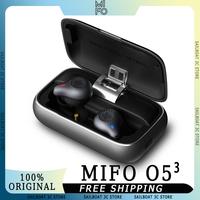 Mifo O5 3 Wireless Earphones Noise Reduction Bluetooth 5.4 Long Battery Life Low Latency IPX7 Waterproof Custom In Ear Earphones