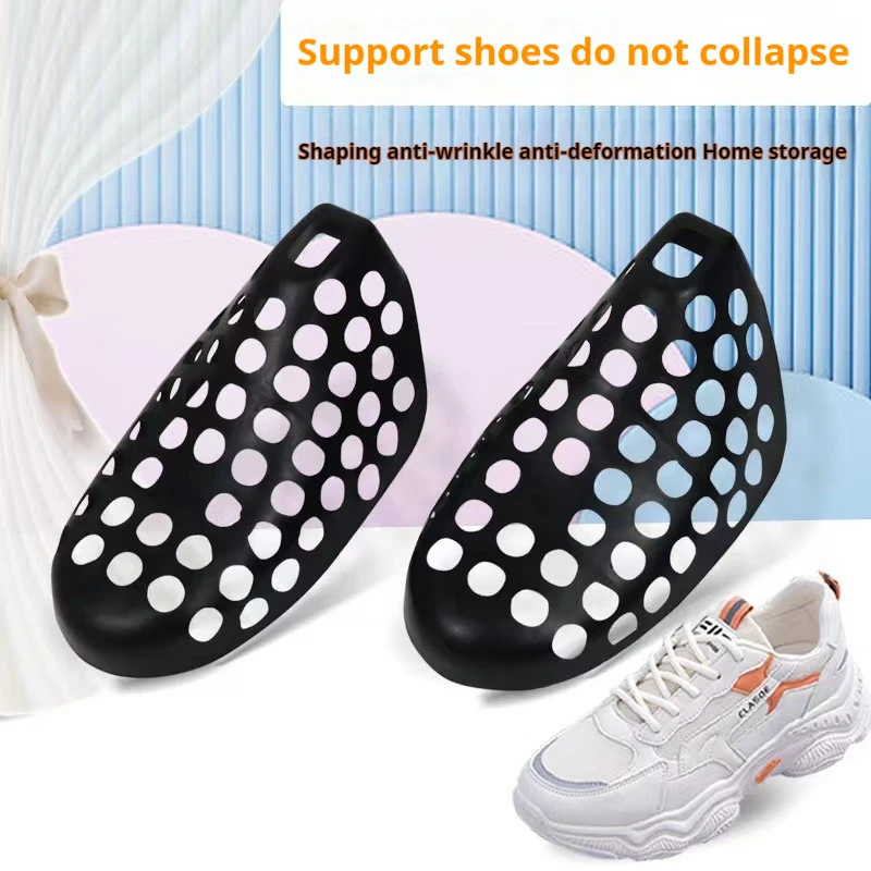 1 Pair Men's Shoe Trees Crease Protector Anti-Deformation Inner Support Shoe Stretcher Anti-Wrinkle Sneaker Shaping Lasts