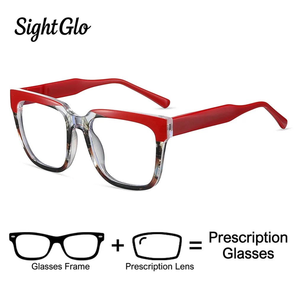

SightGlo Cat Eye Myopia TR90 Bifocal Eyeglasses Women Optical Prescription Glasses Optical Custom Ladies Glasses
