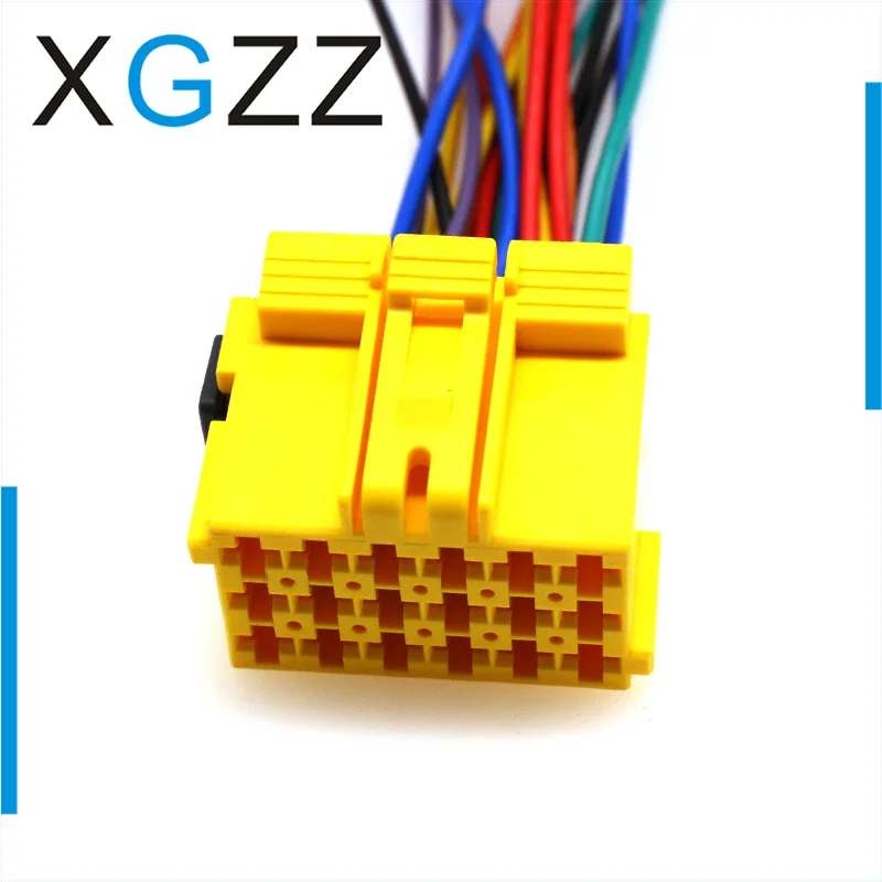 1-967624-1 2 3 4 Automotive wiring harness plug Automotive waterproof connector 18 hole p wiring harness plug 15CM