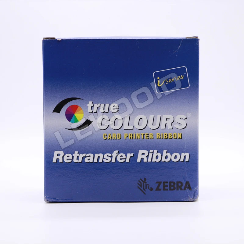 Zebra ZXP Series 8 ZXP8 Retransfer Card Printer 800012-445 YMCK Color Ribbon and 800012-601 Transfer Film for zebra zxp9 card