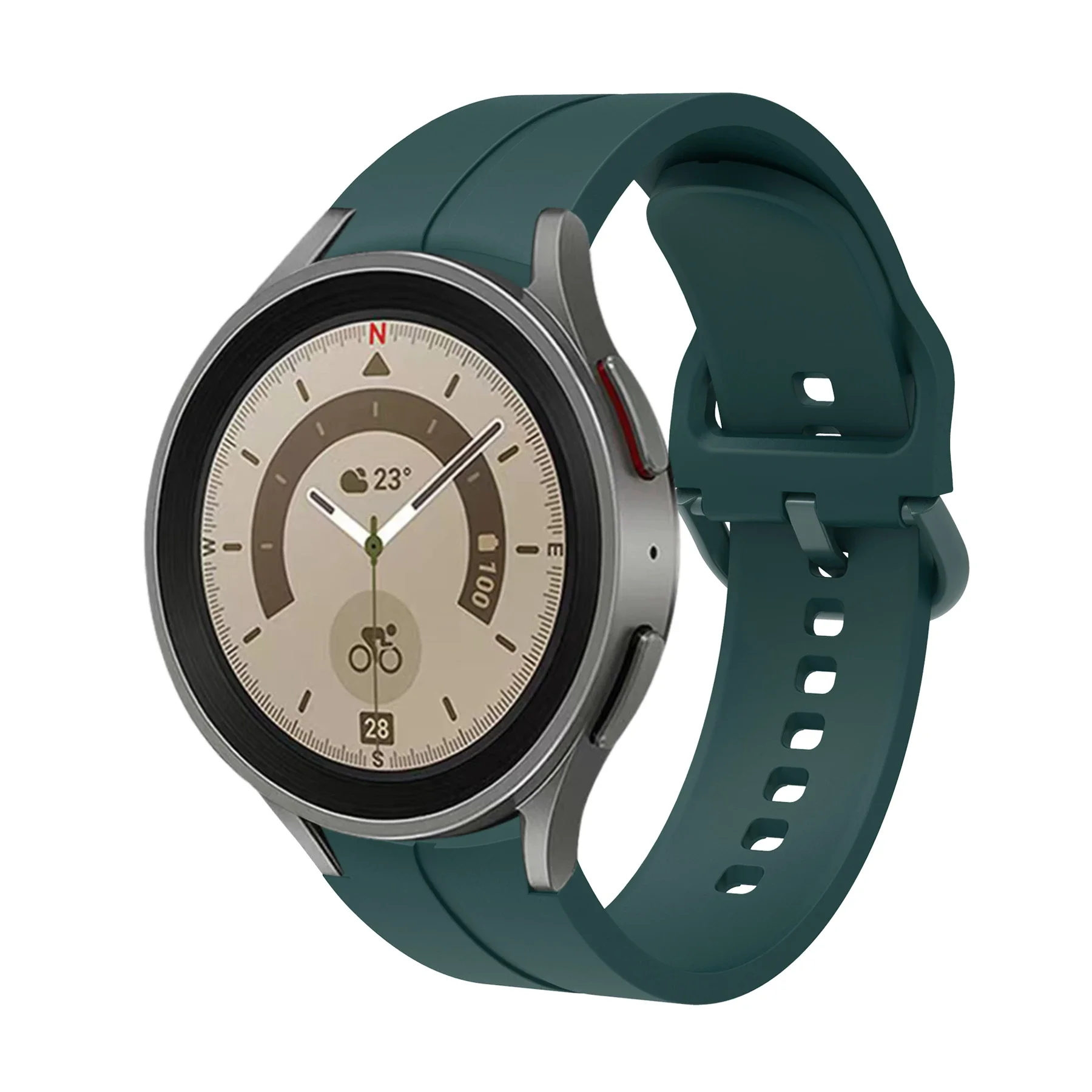 حزام سيليكون لساعة سامسونج جالاكسي ، سوار كلاسيكي ، سوار برو ، 20 ، 7 ، 6 ، 5 ، 4 ، 44 ، 40 ، 47 ، 46 ، 42 ، 45 أو