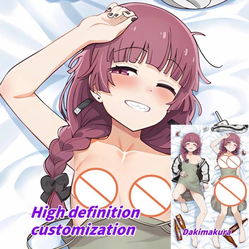 

Dakimakura Anime Pillow Case BOCCHI THE ROCK Kikuri Hiroi Double-sided Print Of Life-size Body Pillowcase Gifts