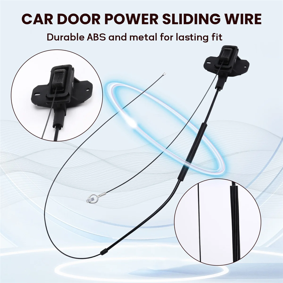 

Rear Door Power Sliding Lock Actuator Motor Cable Repair Kit for KIA 2015-2020 83820A9000 Right-A51K