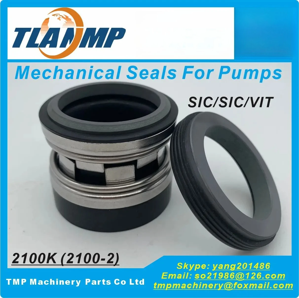 2100-2-55 , 2100K-55 , 2100-55 (Rotary part working length = L3*) TLANMP Mechanical Seals TJ-0550-K, INT-0550-K
