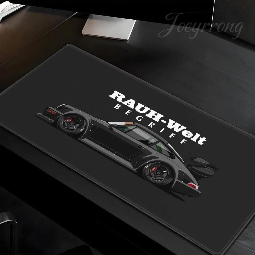 Крутой автомобиль 1000x500, популярный аниме Taro Sakamoto Days XXL, большой игровой R-rauhs-weltss, нескользящие офисные коврики для клавиатуры, настольный коврик, коврик для мыши