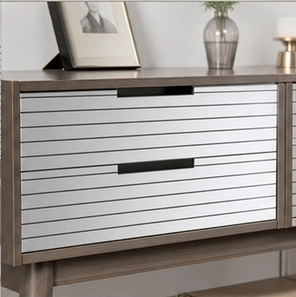 1 Roll Waterproof Self Stick Wall Paper Black Silver Striped Peel Stick Wallpaper for Bedroom Drawer Nursery Furniture Wall
