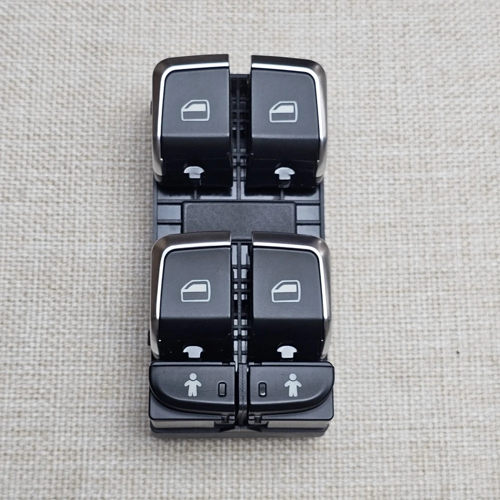 OE جودة 4GD959851B 4G0959851 كروم ماستر نافذة التحكم الكهربائي التبديل لأودي A6 S6 C7 A7 Q3 2011 2012 2013 2014 2015