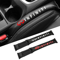 For Infiniti Q50 FX35 Q30 G37 Q70 QX70 G35 Q60 QX50 QX60 Accessories Carbon fiber car seat gap plug leak-proof strip