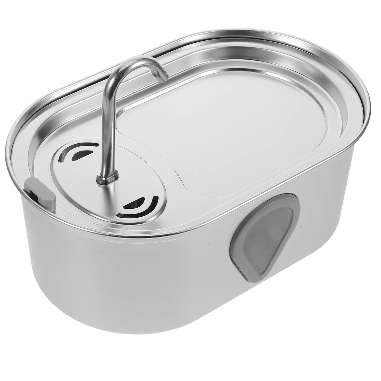 

3.5L Automatic Pet Water Fountain Stainless Steel Quiet Cat Water Dispenser for Small Dogs and Cats USB Drinking Fountain