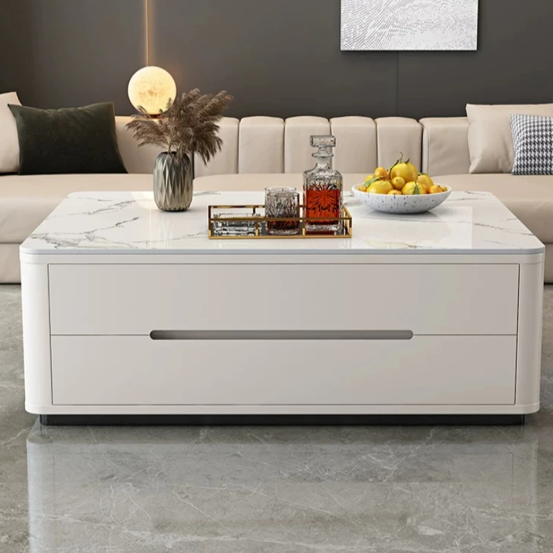 Modern Decoration Coffee Table Living Room Nordic Luxury Aesthetic Coffee Table Italian Unique Mesa Auxiliar Home Furniture