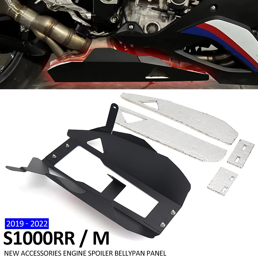 

Motorcycle Accessories Belly pan Lower Engine Spoiler Cowling Protection Fairing Fit For BMW M1000RR S1000RR 2019 2020 2021 2022