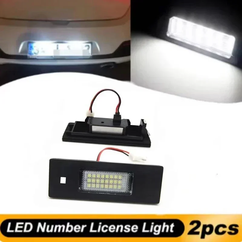 

Canbus LED License Number Plate Lights For BMW 1 6 Serie s E81 E87 E63 E64 M6 E85 E86 Z4 F12 F13 F20 K48 Z4Error Free Car Goods