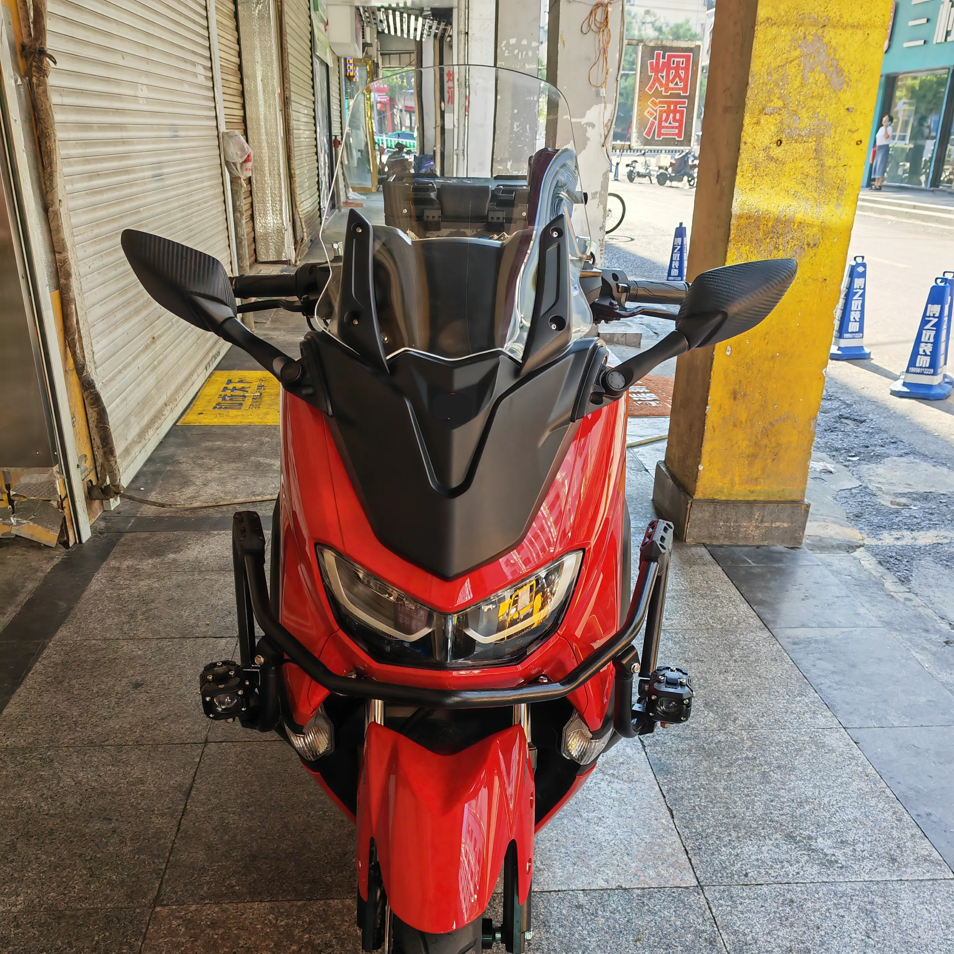 変更されたオートバイ部品 nmax2020-2024 nmax155 nmax フロントガラス