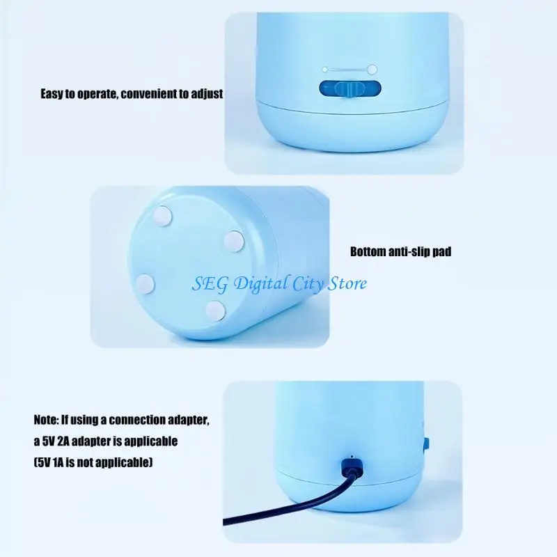 

U75B Electric Pencil Sharpener 3 Sharpening Settings Auto Feeding for Home Office