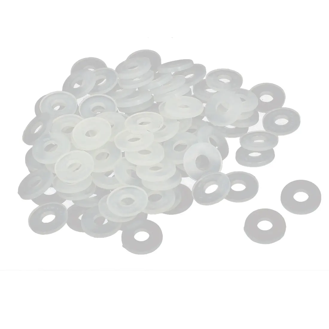 100-300Pcs Washers///nilon pencuci datar isolasi polos gasket cincin spacer pengencang untuk keran pipa selang air