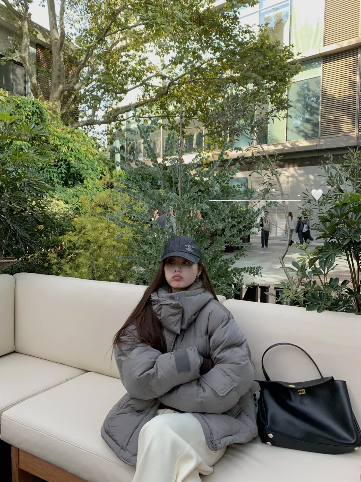 

Пуховик SEEND с высоким показателем наполнения 90% белым пухом, теплый повседневный пуховик с отстегивающимся капюшоном, стандартная длина