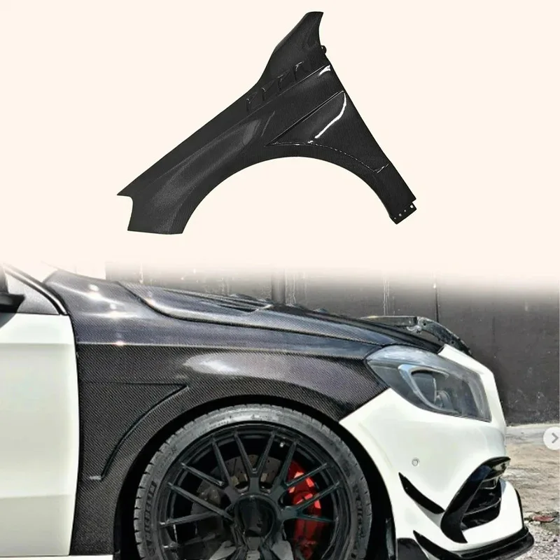 Suitable FOR ApplicablePremium-Quality Mercedes W176 A-Class Sport Fender Carbon Fiber (A180-A45