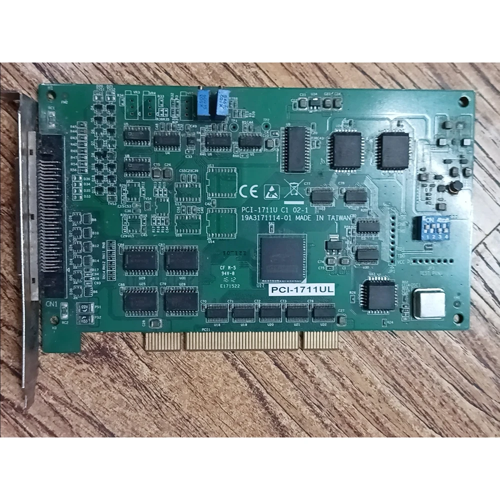 

12 Bit Multi-Function Capture Card Universal Analog Output Free Board For Advantech PCI-1711UL