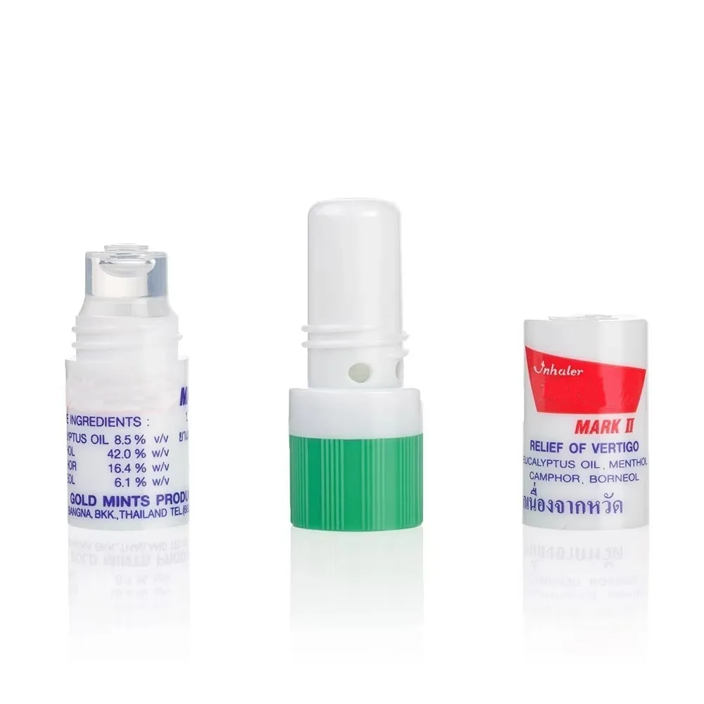 تايلاند النعناع اسطوانة 1 قطعة ستة ألوان احتقان الأنف الدماغ والأنف شفط فئة الأنف منعش الطلاب جهاز استنشاق الأنف البارد