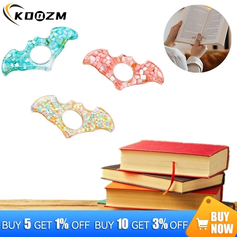 1*Fashion Convenient Durable Creative Thumb Book Support Book Page Holder Bookmark School Office Supplies For Library Book Lover