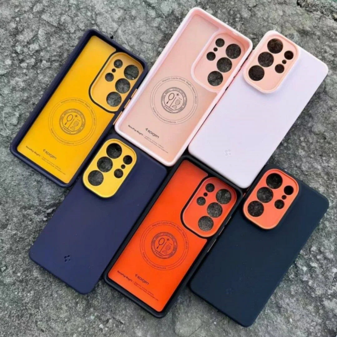 Oryginalne etui Spigen z płynnego silikonu do Samsung Galaxy S26 Ultra S25 Ultra z obsługą ładowania bezprzewodowego Magsafe, odporne na wstrząsy. — zdjęcie produktu 5