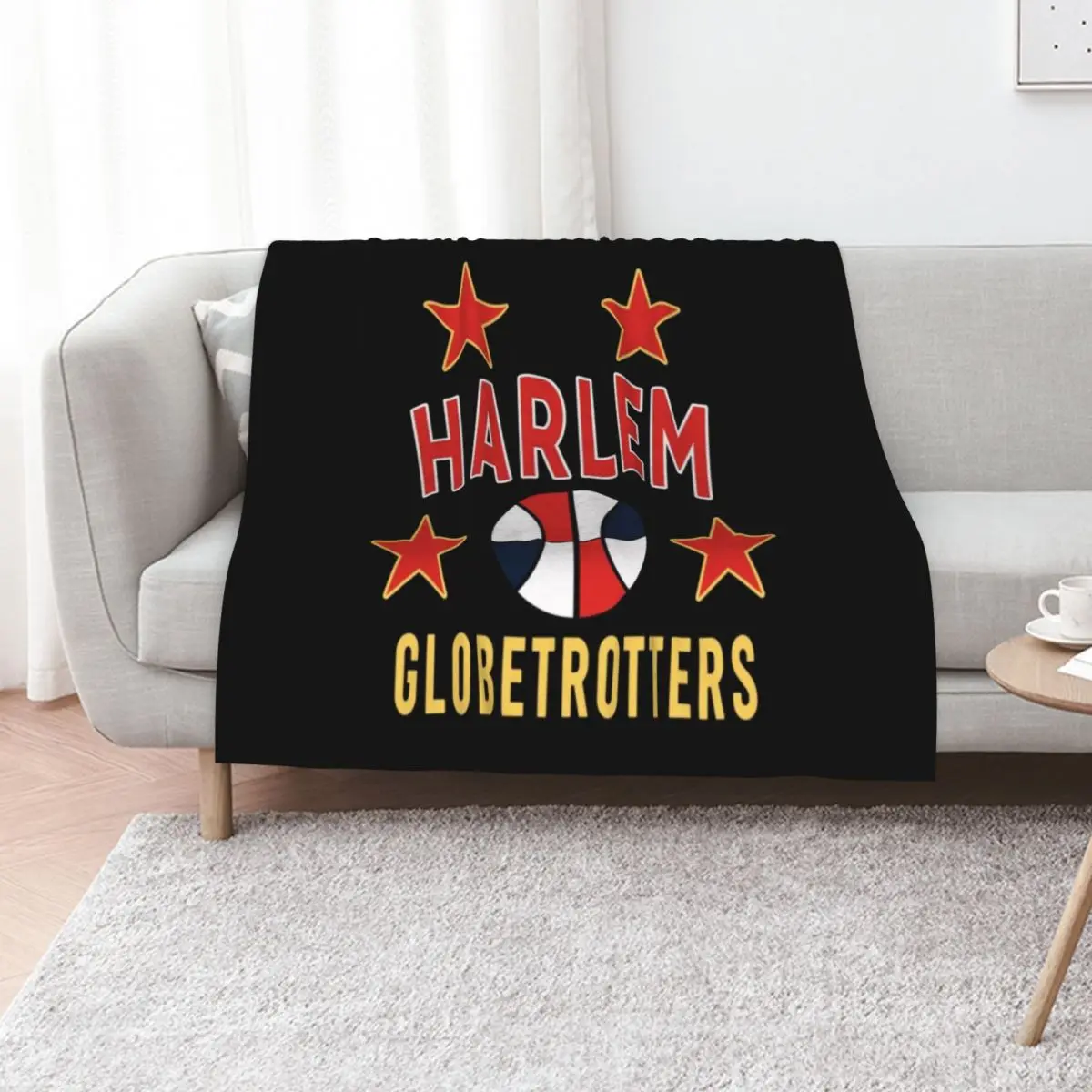 

Harlem Globetrotters T-ShirtGo Trotters! (full color) Throw Blanket for winter Winter beds Kid'S Nap Blankets