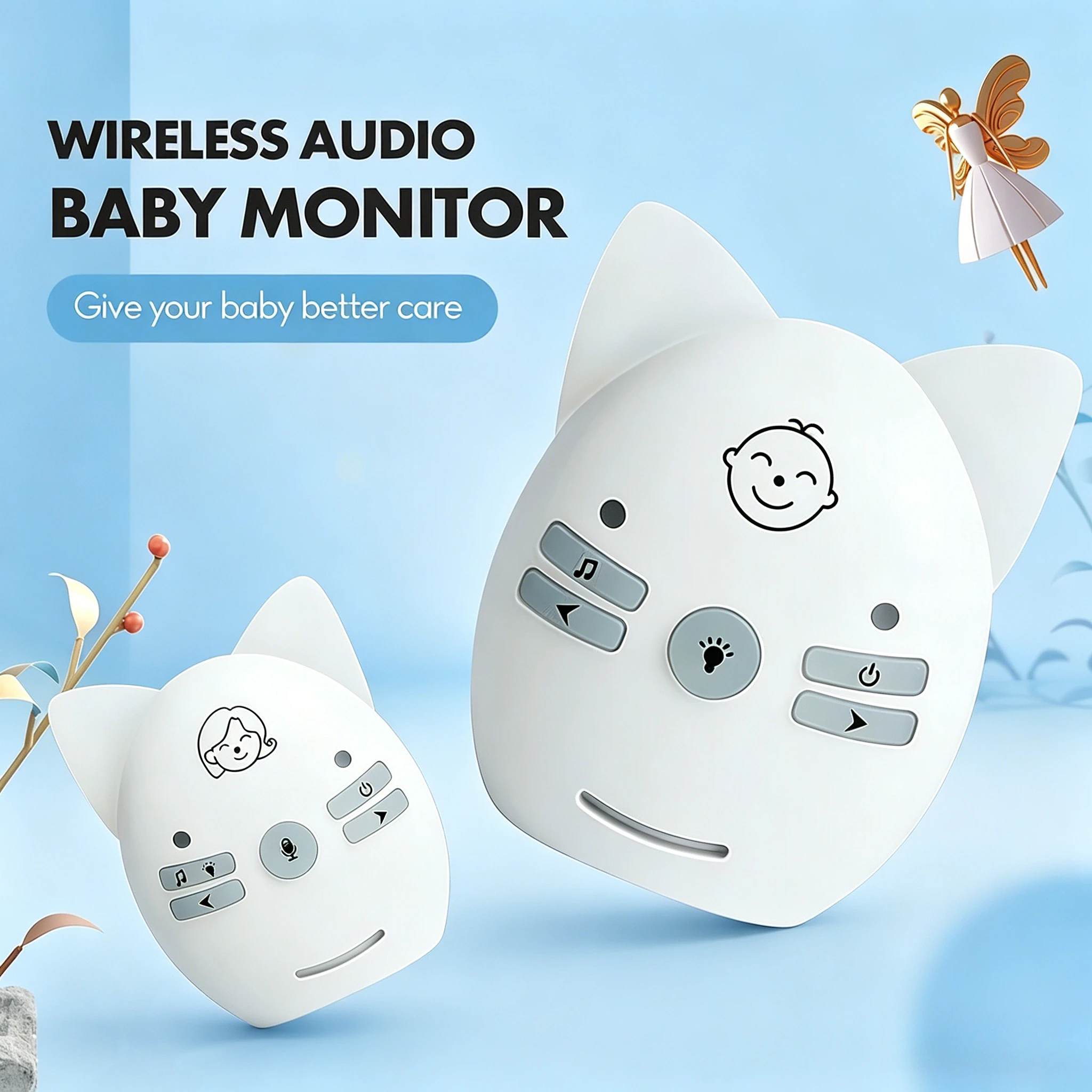 24ghz-wireless-baby-monitor-two-way-audio-talkback-cry-alert-vox-sensor-250m-long-range-safety-monitor-for-infant-nursery